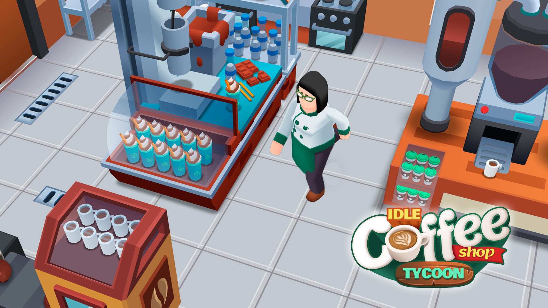 Idle Coffee Shop Tycoon - Codigames